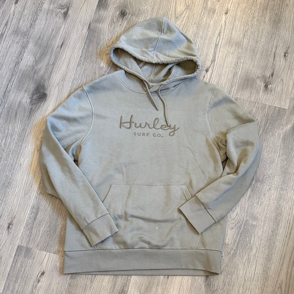 Hurley Hooded Sweatshirt in Sage Green